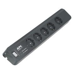 Сетевой фильтр APC PM5B-RS, 1.83м, черный A.P.C.