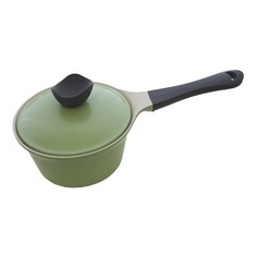 Ковш FRYBEST Evergreen GRCY-S18, 2л, с крышкой, зеленый