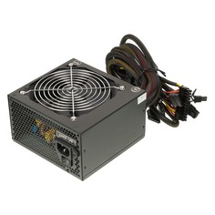 Блок питания HIPRO HPC500W-Active, 500Вт, 120мм, черный, retail