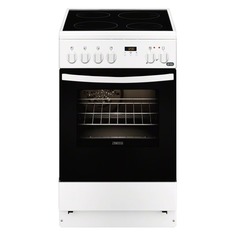 Электрическая плита ZANUSSI ZCV9553H1W, стеклокерамика, белый