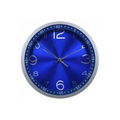 Настенные часы БЮРОКРАТ WallC-R05P, аналоговые, синий