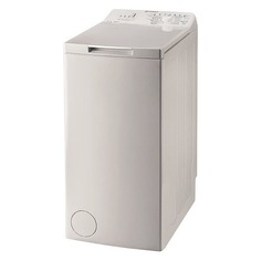 Стиральная машина INDESIT BTW A5851 (RF), вертикальная загрузка, белый