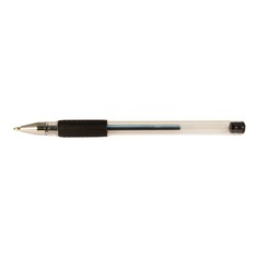 Ручка гелевая Silwerhof URGENT (026159-02) 0.7мм резиновая манжета черные чернила коробка картонная