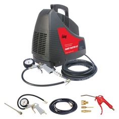 Компрессор поршневой FUBAG Handy Master Kit + 5 безмасляный [8213690koa607 (8213690koa536)]