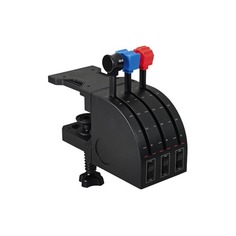 Геймпад проводной LOGITECH G Saitek PRO Flight Throttle Quadrant черный [945-000015]