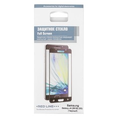 Защитное стекло для экрана REDLINE для Samsung Galaxy J4 2018, 3D, 1 шт, черный [ут000015349]
