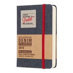 Ежедневник MOLESKINE Limited Edition DENIM, 400стр., черный [ddn12dc2]