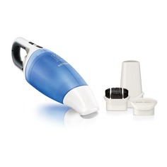 Ручной пылесос PHILIPS MiniVac FC6142/01, 56Вт, синий