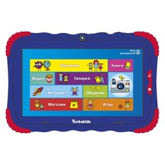Детский планшет TURBO TurboKids S5 8Gb, Wi-Fi, Android 7.0, синий [рт00020490]