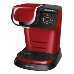 Капсульная кофеварка BOSCH Tassimo TAS6003, 1500Вт, цвет: красный