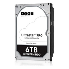 Жесткий диск HGST Ultrastar 7K6 HUS726T6TALE6L4, 6Тб, HDD, SATA III, 3.5&quot; [0b36039]