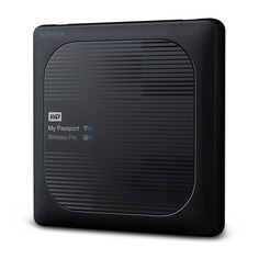 Внешний жесткий диск WD My Passport Wireless Pro WDBSMT0040BBK-RESN, 4Тб, черный