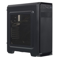 Корпус ATX FORMULA FA-503B, Midi-Tower, 500Вт, черный