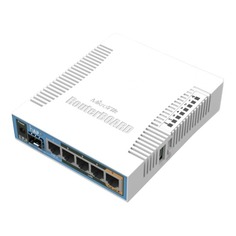 Беспроводной роутер MIKROTIK RB962UIGS-5HACT2HNT, белый