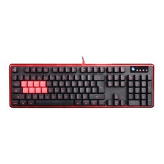 Клавиатура A4 Bloody B2278, USB, черный + красный [a4tech b2278]