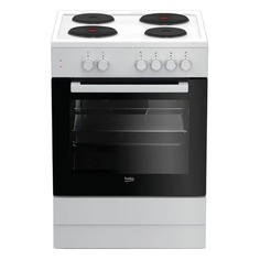 Электрическая плита BEKO FSS66000GW, эмаль, белый