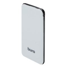 Внешний аккумулятор BURO RCL-5000-BW, 5000мAч, черный/белый