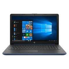 Ноутбук HP 15-da0122ur, 15.6&quot;, Intel Core i5 8250U 1.6ГГц, 8Гб, 1000Гб, 128Гб SSD, nVidia GeForce Mx130 - 4096 Мб, Windows 10, 4JY50EA, синий