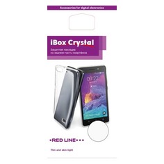 Чехол (клип-кейс) REDLINE iBox Crystal, для Motorola Moto E4 Plus, прозрачный [ут000014541]
