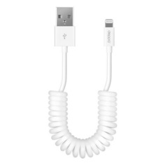 Кабель DEPPA Lightning MFi - USB A(m), 1.5м, белый [72132]