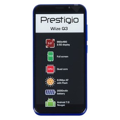 Смартфон PRESTIGIO Wize Q3 синий