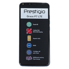 Смартфон PRESTIGIO Grace P7 LTE синий