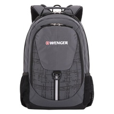 Рюкзак Wenger 600D серый/черный 31264415-2 32x14x45см 20л.