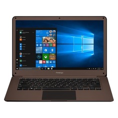 Ноутбук PRESTIGIO SmartBook 141C2, 14.1&quot;, Intel Celeron N3350 1.1ГГц, 3Гб, 32Гб eMMC, Intel HD Graphics 500, Windows 10 Home, PSB141C02ZFH_DB_CIS, темно-коричневый