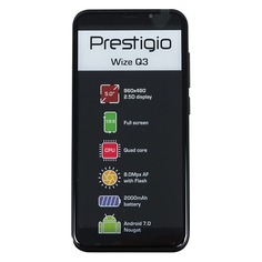 Смартфон PRESTIGIO Wize Q3 черный