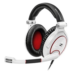 Наушники с микрофоном SENNHEISER GAME ZERO, мониторы, белый [506064]