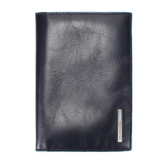 Обложка для паспорта Piquadro Blue Square AS300B2/BLU2 синий натур.кожа