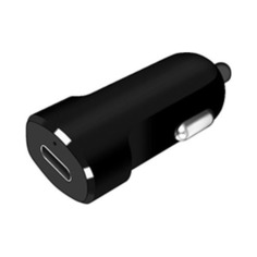 Автомобильное зарядное устройство DF Auto Tor-08, USB type-C, USB type-C, 3A, черный