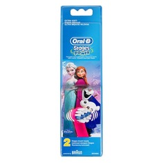 Сменные насадки для зубной щетки ORAL-B Kids Stages Frozen, 2 шт [80279918]