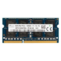 Модуль памяти HYNIX HMT41GS6BFR8A DDR3L - 8Гб 1600, SO-DIMM, OEM, original