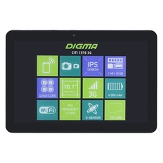 Планшет DIGMA CITI 1576 3G, 1GB, 16GB, 3G, Android 8.1 черный [cs1194mg]