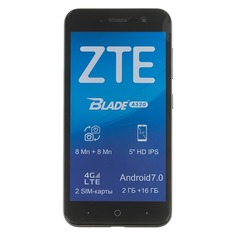 Смартфон ZTE Blade A520, серый
