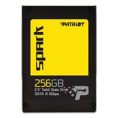 SSD накопитель PATRIOT SPARK PSK256GS25SSDR 256Гб, 2.5&quot;, SATA III Патриот