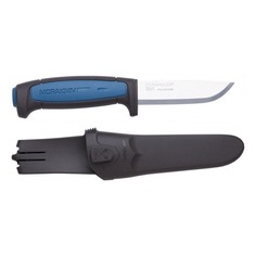 Нож Mora Pro S (12242) разделочный лезв.91мм черный/синий