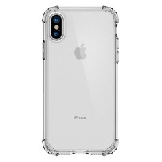 Чехол (флип-кейс) Spigen Crystal Shell, для Apple iPhone X, прозрачный [057cs22141] Noname