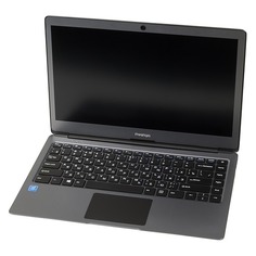 Ноутбук PRESTIGIO SmartBook 133S, 13.3&quot;, Intel Celeron N3350 1.1ГГц, 3Гб, 32Гб eMMC, Intel HD Graphics 500, Windows 10 Home, PSB133S01ZFH_DG_CIS, темно-серый