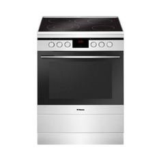 Электрическая плита HANSA FCCW68225, стеклокерамика, белый