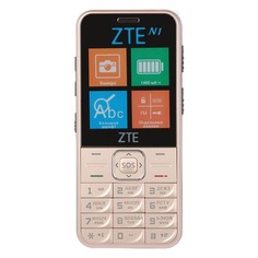 Мобильный телефон ZTE N1, золотистый