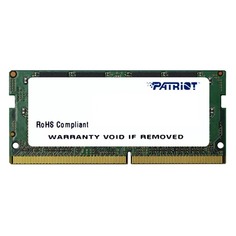 Модуль памяти PATRIOT PSD48G240082S DDR4 - 8Гб 2400, SO-DIMM, Ret Патриот