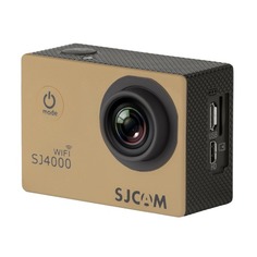 Экшн-камера SJCAM SJ4000 Wi-Fi 1080p, WiFi, золотистый [sj4000wifigold]