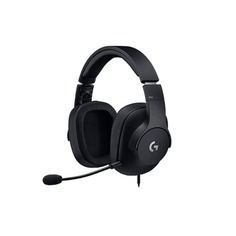 Наушники с микрофоном LOGITECH PRO, мониторы, черный [981-000721]