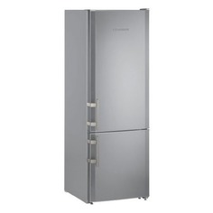 Холодильник LIEBHERR CUef 2811, двухкамерный, серебристый