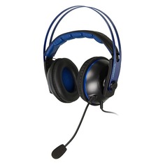 Наушники с микрофоном ASUS Cerberus V2, мониторы, синий / черный [90yh016b-b1ua00]