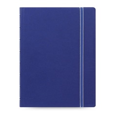 Тетрадь Filofax CLASSIC BRIGHT A5 PU 56л линейка съемные листы спираль двойная синий