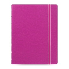 Тетрадь Filofax CLASSIC BRIGHT A5 PU 56л линейка съемные листы спираль двойная фуксия