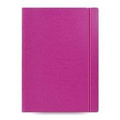 Тетрадь Filofax CLASSIC BRIGHT A4 PU 56л линейка съемные листы спираль двойная фуксия